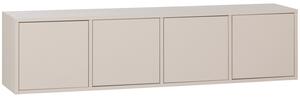 WOOOD Béžový dřevěný TV stolek Merel 200 x 39 cm