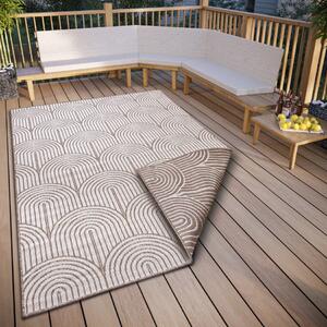 Kusový koberec Pangli 105850 Linen – na ven i na doma 80x150 cm