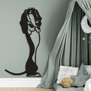 DUBLEZ | Dětské obrazy do pokoje - Zvědavý jezevčík