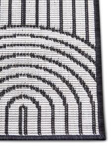 Kusový koberec Pangli 105852 Black – na ven i na doma 80x150 cm