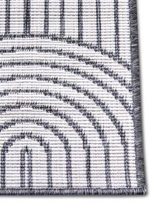 Kusový koberec Pangli 105851 Silver – na ven i na doma 80x150 cm