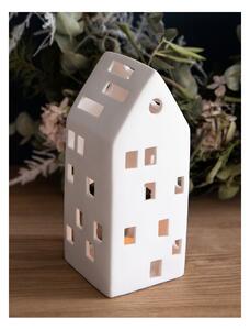 Keramický svícen domeček Airdrie White House Tall Garden Trading