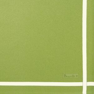 Beauvillé Bicolore zelený ubrousek 52x52 cm
