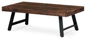 Konferenční stolek Autronic 130x44 cm hnědý Masiv AHG-534 PINE