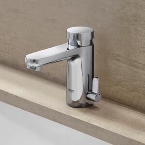 GROHE Eurosmart Cosmopolitan T - Jednopáková umývadlová batéria s miešacím zariadením a nastaviteľným obmedzovačom teploty, chróm 36317000