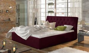 Čalouněná postel Milano + dřevěný rošt
