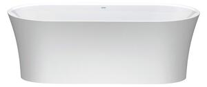Duravit DuraSenja - Volně stojící vana 1500x750 mm, bezešvý akrylový panel, s odtokovým a přepadovým setem, bílá 700579000000000