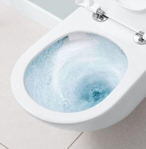 Villeroy & Boch Subway 3.0 - Combi Pack WC závěsné TwistFlush + sedátko s poklopem SoftClosing, alpská bílá CeramicPlus 4670TSR1