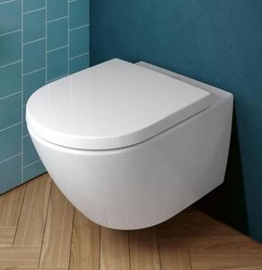 Villeroy & Boch Subway 3.0 - Combi Pack WC závěsné TwistFlush + sedátko s poklopem SoftClosing, alpská bílá CeramicPlus 4670TSR1