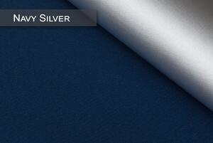 Termoizolační roleta neinvazivní Navy Silver 150x150 cm