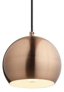 Závěsné svítidlo AGNETA závěsná česaná měď 230V E27 40W - RED - DESIGN RENDL