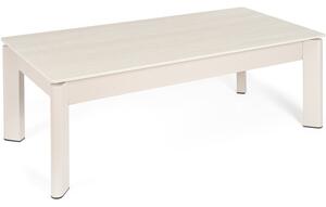 Somcasa Béžový keramický rozkládací konferenční stolek Roland 120 x 60 cm