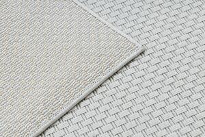 Kusový koberec Timo 6272 White – na ven i na doma 60x100 cm