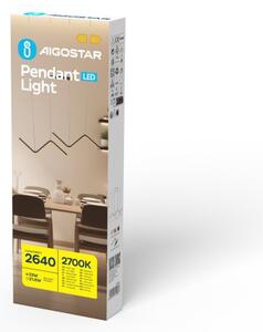 Aigostar - LED Lustr na lanku LED/23W/230V 2700K