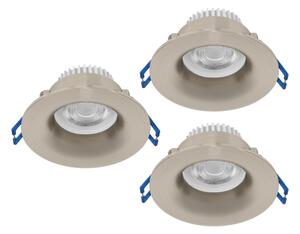 Eglo 902276-SADA 3xLED Kou. pod. sví. SALABATE LED/4,9W/230V pr.8,8cm IP65 chrom