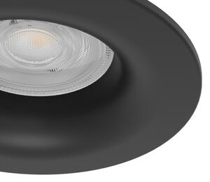 Eglo 902273 -LED Koup. podh. svítidlo SALABATE LED/4,9W/230V pr.8,8cm IP65 černá
