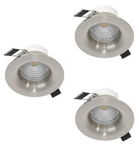 Eglo 902279-SADA 3xLED Stm. podh. svítidlo SALICETO LED/4,8W/230V pr.8,8cm chrom