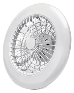 Aigostar - LED Stmívatelný stropní ventilátor LED/40W/230V 2700-6500K + DO bílá