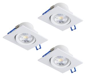 Eglo 902283-SADA 3xLED Stm. podh. svítidlo SALICETO LED/4,8W/230V 8,8x8,8cm bílá