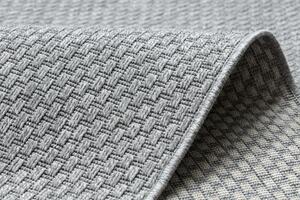 Kusový koberec Timo 6272 Light grey – na ven i na doma 80x150 cm