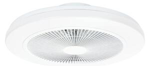 Aigostar - LED Stmívatelný stropní ventilátor LED/40W/230V 2700-6500K + DO bílá