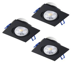 Eglo 902285-SADA 3xLED St. podh. svítidlo SALICETO LED/6,4W/230V 8,8x8,8cm černá