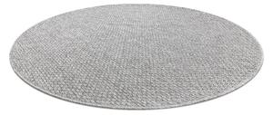 Kusový koberec Timo 6272 Light grey kruh – na ven i na doma Kruh Ø 120 cm
