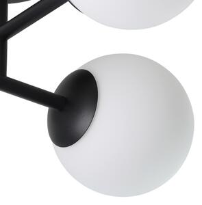 Eglo 902094 - LED Koup. přisazený lustr CASTROVIDO 4xG9/4,2W/230V IP44 černá