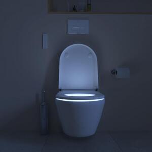 Duravit SensoWash D-Neo Compact - Bidetové sedátko s keramikou 376x573 mm, biela 654000012004300