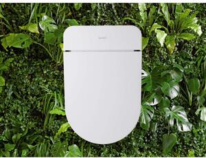 Duravit SensoWash D-Neo Compact - Bidetové sedátko s keramikou 376x573 mm, biela 654000012004300
