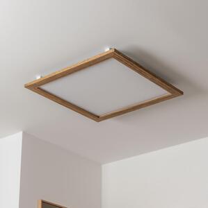 Brilagi - LED Stropní svítidlo SLIMFRAME WOOD LED/58W/230V 64x64 cm hnědá