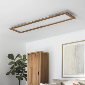Brilagi - LED Stropní svítidlo SLIMFRAME WOOD LED/58W/230V 124x34 cm hnědá