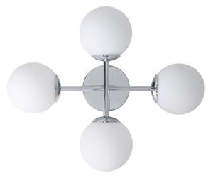 Eglo 902098 - LED Koup. přisazený lustr CASTROVIDO 4xG9/4,2W/230V IP44 chrom