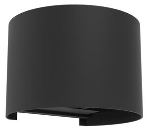 Eglo 901844 - LED Venkovní nástěnné svítidlo CALPINO 2xLED/2,8W/230V IP54 černá