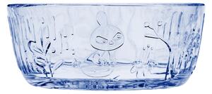 Miska skleněná Moomin Arabia 0,35 l modrá aqua