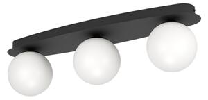 Eglo 902092 - LED Koup. stropní svítidlo CASTROVIDO 3xG9/4,2W/230V IP44 černá