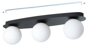 Eglo 902092 - LED Koup. stropní svítidlo CASTROVIDO 3xG9/4,2W/230V IP44 černá