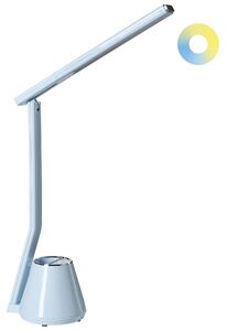 LED stolní lampa DENEB se stmívačem Světle modrá