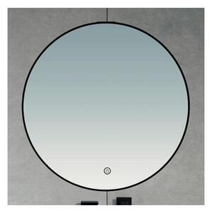 Brilagi-LED Koup. zrcadlo NOVARA LED/19W/230V 60 cm černá IP44 CRI 90 stm. + CCT