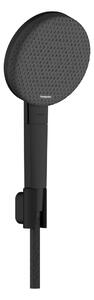Hansgrohe Raindance Alive Select S - Sada se sprchovým držákem 125 3jet EcoSmart, se sprchovou hadicí Designflex 1600 mm, černá matná 24611670