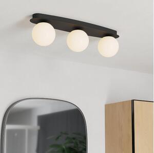 Eglo 902092 - LED Koup. stropní svítidlo CASTROVIDO 3xG9/4,2W/230V IP44 černá