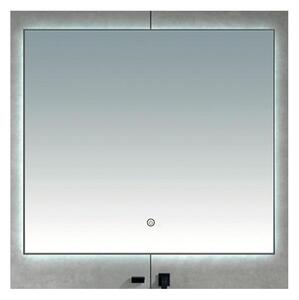 Brilagi -LED Koupel. zrcadlo DESIO LED/24W/230V 60x60 cm IP44 CRI 90 stm. + CCT