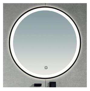 Brilagi - LED Koup. zrcadlo ASTI LED/19W/230V 60 cm černá IP44 CRI 90 stm. + CCT