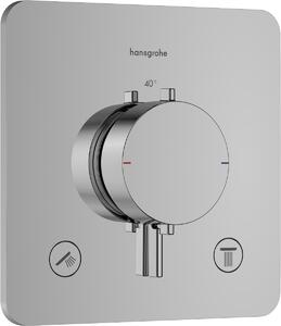 Hansgrohe Ecostat Comfort Q - Termostat pod omítku pro 2 spotřebiče, chrom 33713000