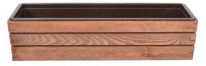 Dřevěný truhlík 61 cm Modern – Rojaplast