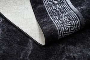 Kusový koberec Miro 51278.810 Marble black / white 80x150 cm