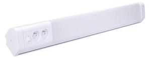 LED kuchyňské svítidlo se zásuvkami WO213, 51 cm, bílá