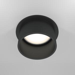 Maytoni Moderní vestavné svítidlo REIF, 12W, ⌀ 6,8 cm, 1xGU10 Barva: Černá
