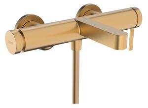 Hansgrohe Finoris - Páková vanová baterie nástěnná, kartáčovaný bronz 76420140
