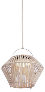 Bohemian stolní lampa béžová vč. LED 3-stupňové stmívatelné IP54 solární dobíjecí - Duco